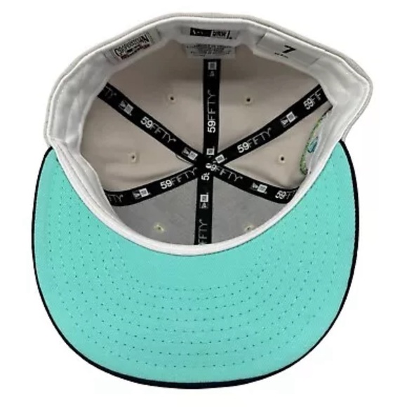 New Era 59Fifty Atlanta‎ Braves Feather Logo 1972 ASG Patch Fitted Hat Size 7